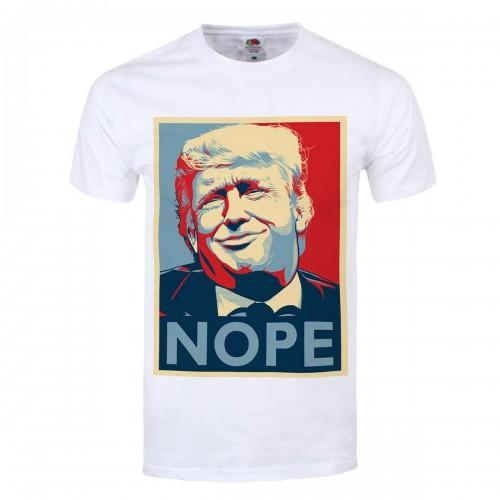 Grindstore Heren Donald Trump Nope T-shirt