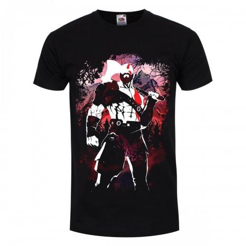 Grindstore Heren Kratos Silhouet T-shirt