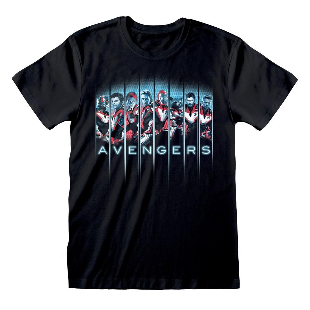 Avengers Endgame Heren Team Lineup T-shirt