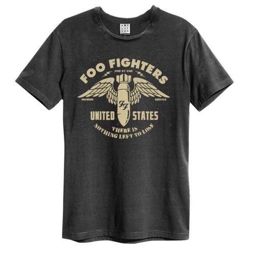 Amplified Versterkte Unisex volwassene één voor één Foo Fighters T-shirt