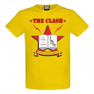 Amplified Versterkt unisex volwassene ken uw rechten het Clash T-shirt