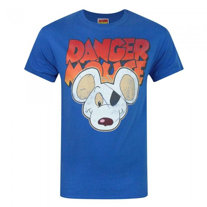 Pertemba FR - Apparel Danger Mouse Heren Gezicht T-shirt