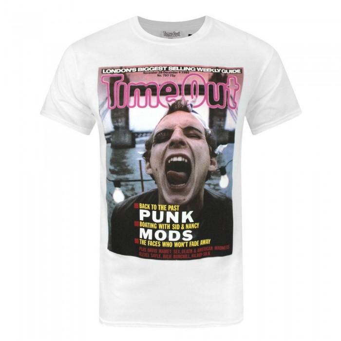 Pertemba FR - Apparel Time Out heren punk gezicht T-shirt