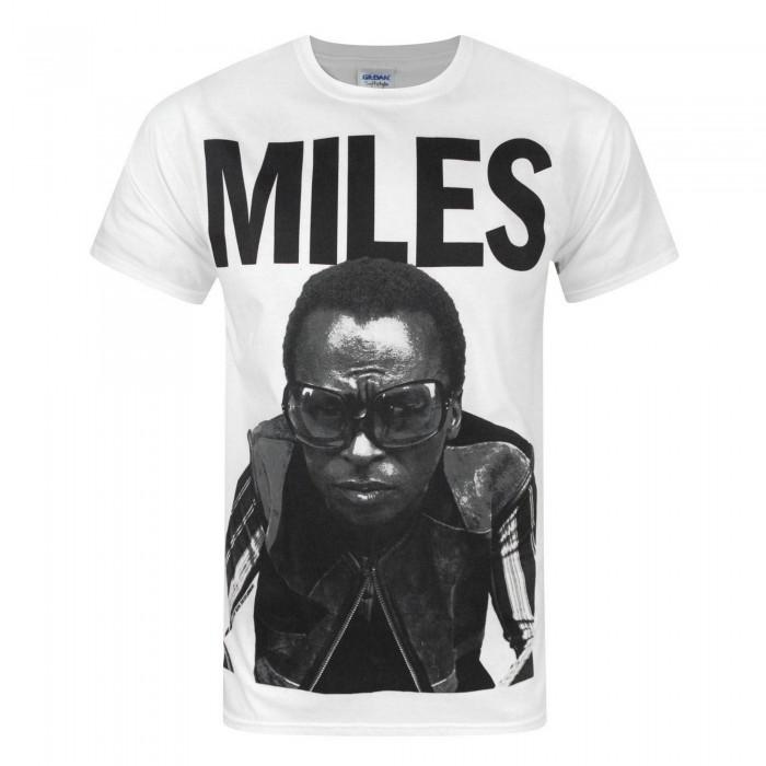 Pertemba FR - Apparel Miles Davis heren portret T-shirt