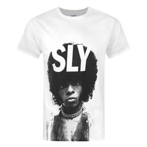 Pertemba FR - Apparel Sly Stone heren portret T-shirt