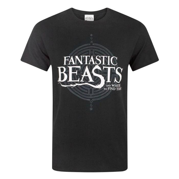 Fantastic Beasts And Where To Find Them Fantastische beesten en waar ze te vinden Heren T-shirt met logo