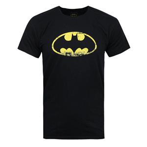 Batman officieel heren noodlijdend embleem T-shirt