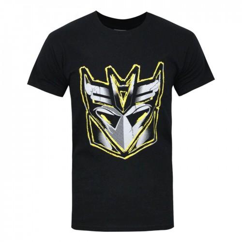 Transformers officieel heren Decepticon metallic logo-T-shirt