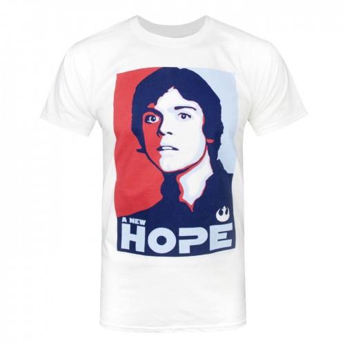 Star Wars Official Mens Luke Skywalker A New Hope T-Shirt