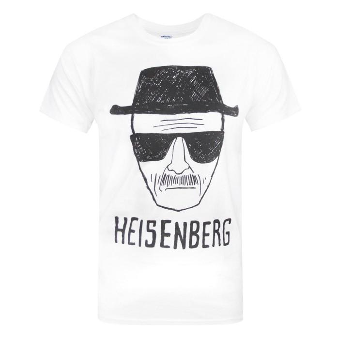 Pertemba FR - Apparel Breaking Bad officieel Heren Heisenberg Sketch T-shirt