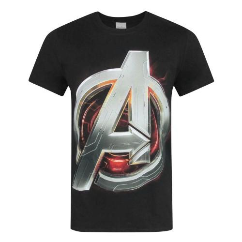 Avengers Age Of Ultron officieel herenlogo T-shirt