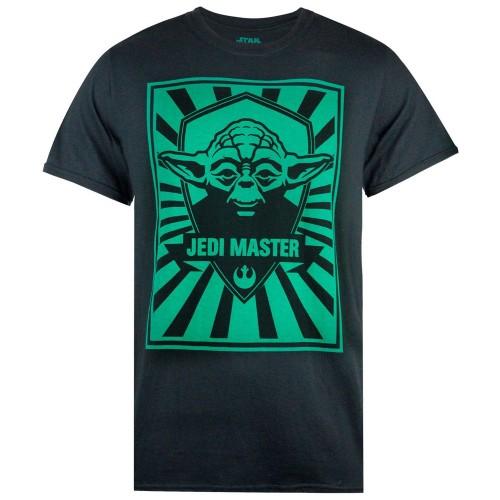 Star Wars Heren Yoda Jedi Master Poster T-shirt