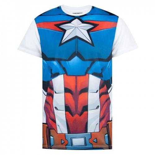 Captain America Heren Kostuum T-Shirt