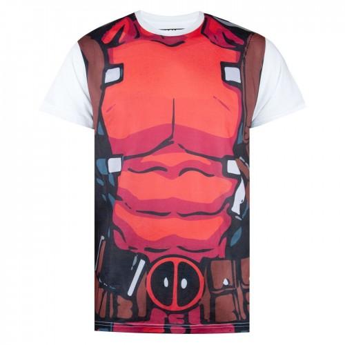 Deadpool Heren kostuum T-shirt