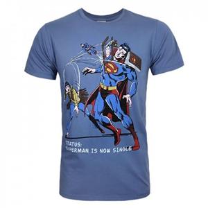 Pertemba FR - Apparel Junk Food Heren Superman is nu single Superman T-shirt