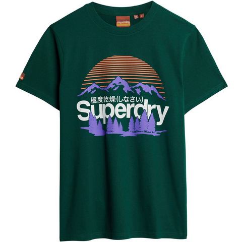 Superdry Shirt met korte mouwen SD-GREAT OUTDOORS NR GRAPHIC TEE