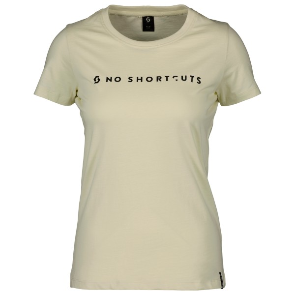 Scott  Women's No Shortcuts S/S - T-shirt, beige