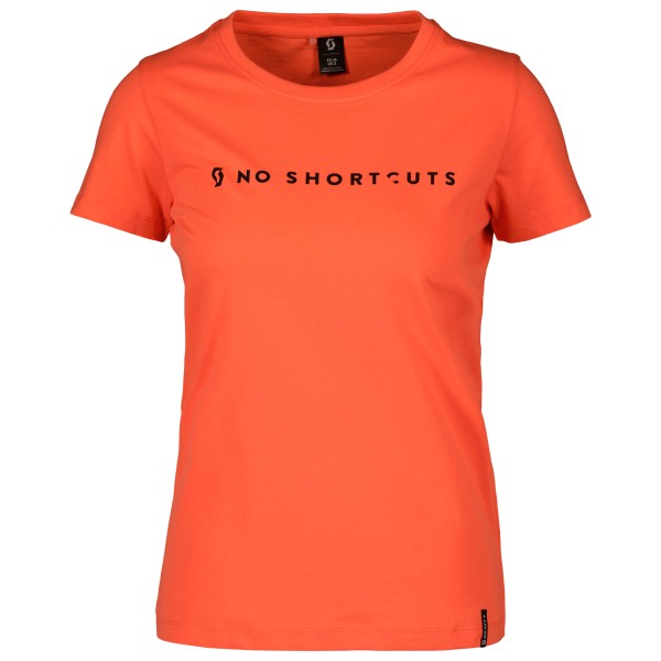 Scott  Women's No Shortcuts S/S - T-shirt, rood