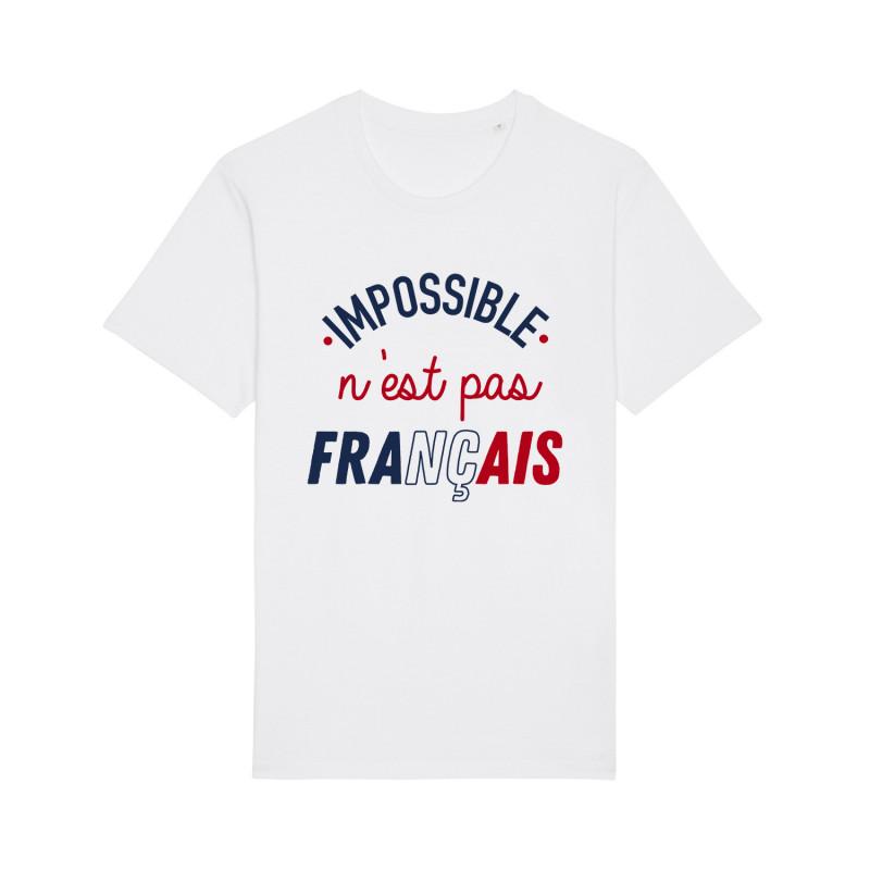 Enkr Heren T-shirt - ONMOGELIJK IS NIET FRANSE 
