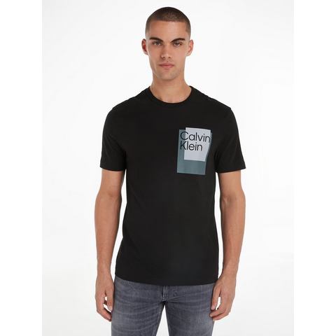 Calvin Klein T-Shirt "OVERLAY BOX LOGO T-SHIRT"