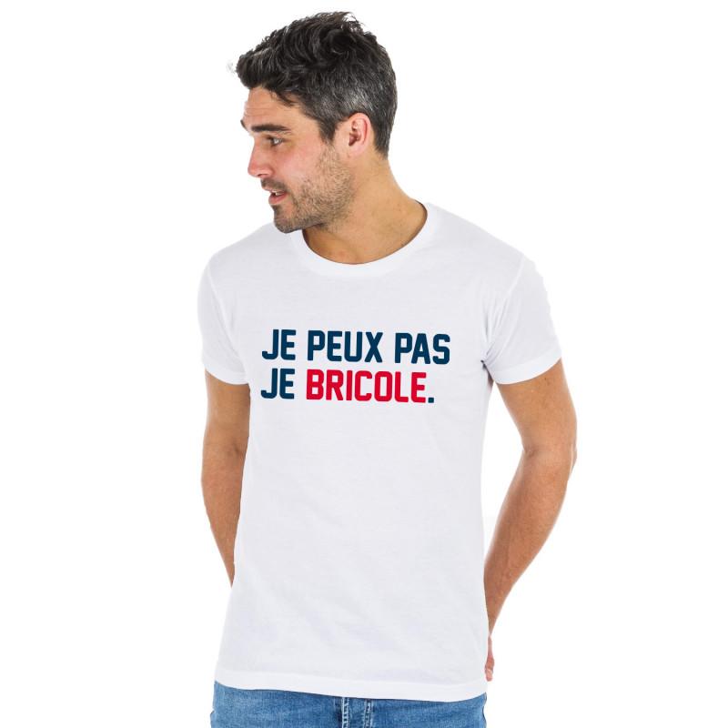 Les Éphémères Heren T-shirt - Ik kan niet, ik ben aan het klussen