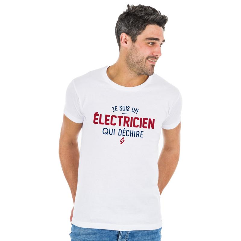Les Éphémères Heren T-shirt - IK BEN EEN HARDE ELEKTRICIEN