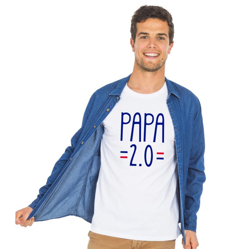 We are family Heren-T-shirt - PAPA 2.0