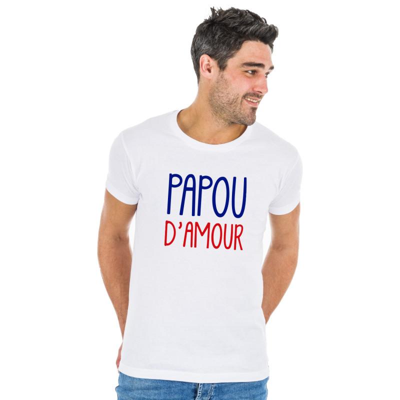 We are family Heren T-shirt - PAPOU D'AMOUR