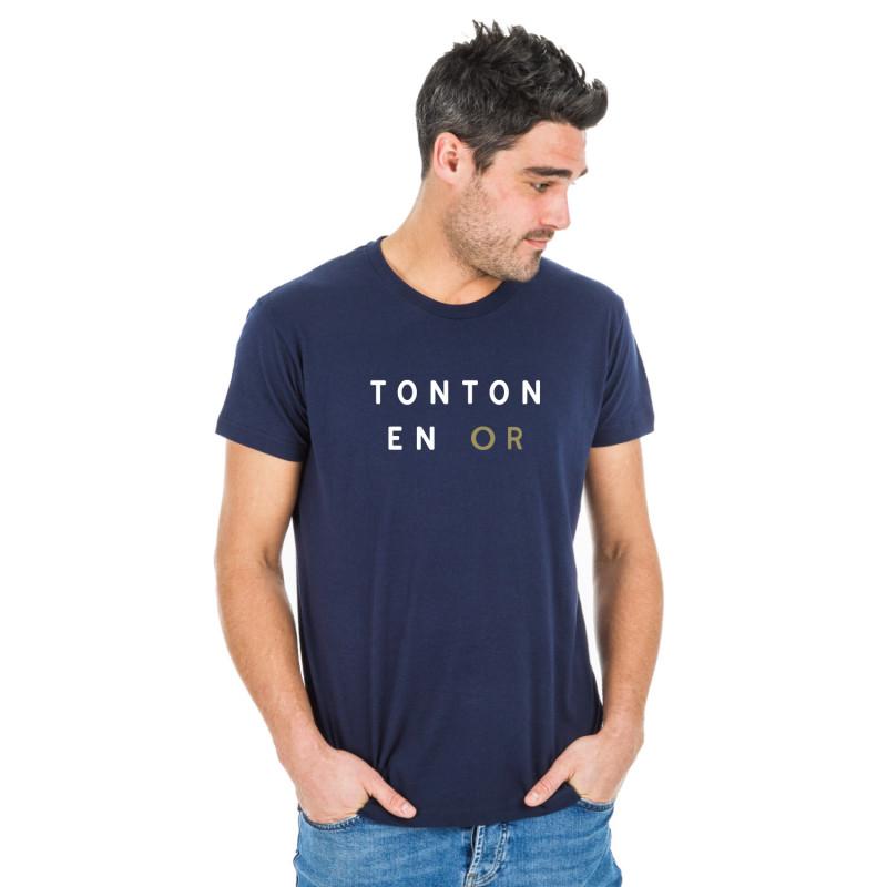 We are family Heren T-shirt - TONTON EN GOLD 2 WAF