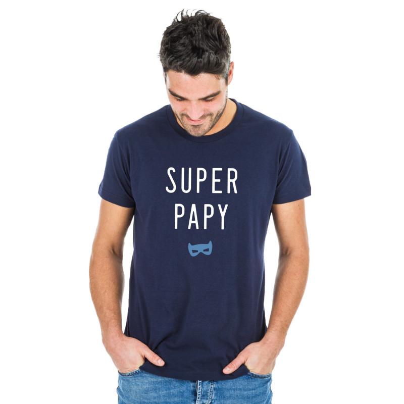Ma Petite Tribu Heren T-shirt - SUPER PAPY 2 MPT