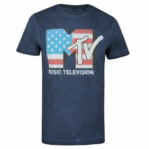 Pertemba FR - Apparel MTV Heren Americana Acid Wash T-shirt