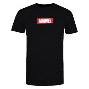 Marvel Heren Box-logo T-shirt