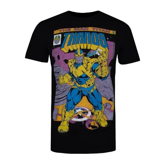 Marvel Heren Snap Thanos T-shirt