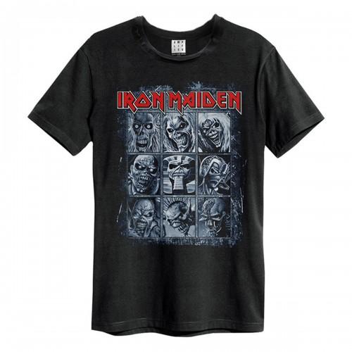 Amplified Versterkte Heren 9 Eddies Iron Maiden T-Shirt