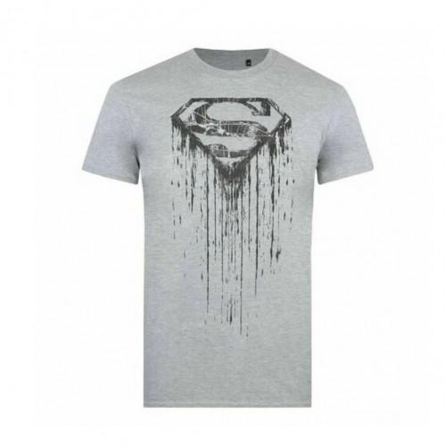 Superman Heren Paint Heather T-shirt
