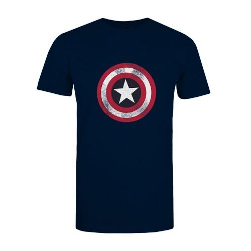 Captain America heren schild T-shirt