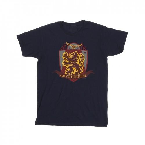 Harry Potter Heren Griffoendor borstbadge T-shirt