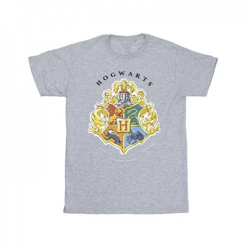 Harry Potter heren Hogwarts School embleem T-shirt