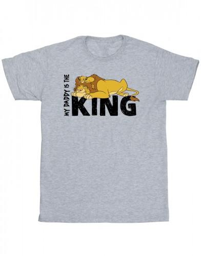 Disney Heren The Lion King Daddy Is King T-shirt