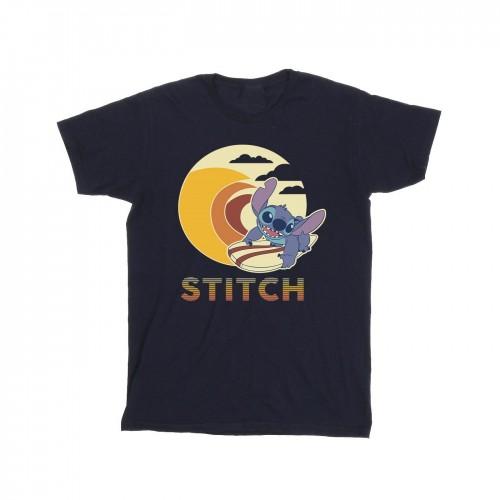Disney Heren Lilo & Stitch Zomergolven T-shirt