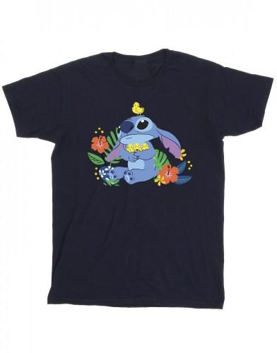 Disney Heren Lilo & Stitch Vogels T-shirt