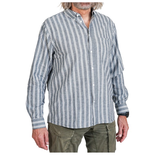 ELSK  Hugo Button Down Stripe Shirt - Overhemd, grijs