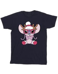 Disney Heren Lilo & Stitch Angel Rendier T-shirt