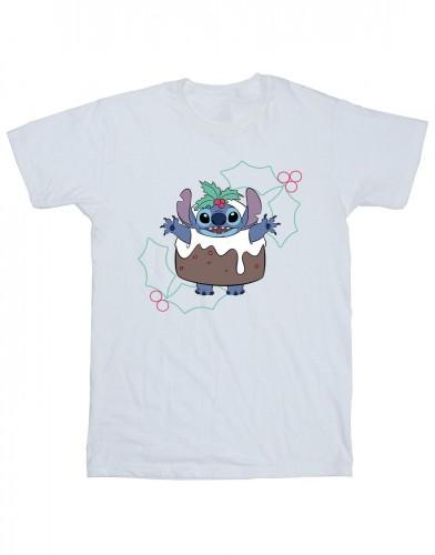 Disney Heren Lilo & Stitch Pudding Holly T-shirt