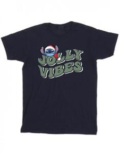 Disney Heren Lilo & Stitch Jolly Chilling Vibes T-shirt