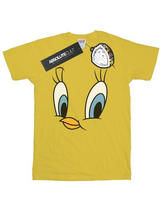 Looney Tunes Heren Tweety Pie Face T-shirt