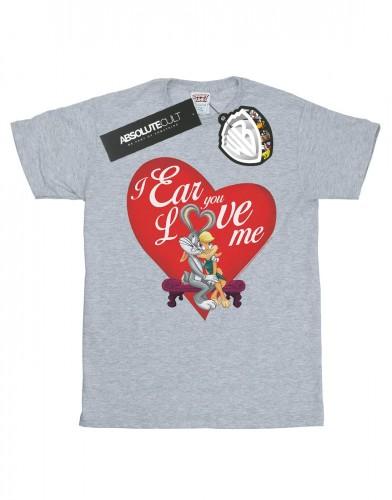 Looney Tunes Heren Bugs Bunny en Lola Valentijnsdag Love Me T-shirt