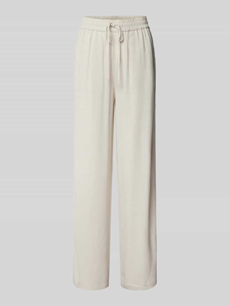 Selected Femme Regular fit broek met elastische band, model 'VIVA-GULIA'