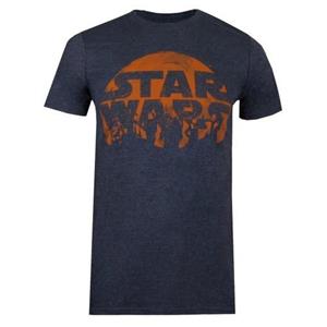 Star Wars Mens Sunset Cotton T-Shirt