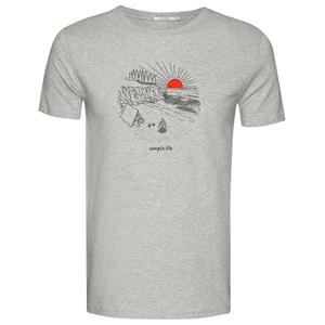 GreenBomb  Nature Simple Guide - T-Shirts - T-shirt, grijs